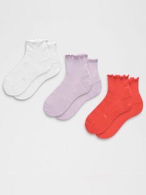 Lululemon Power Stride Socks 3 Pack